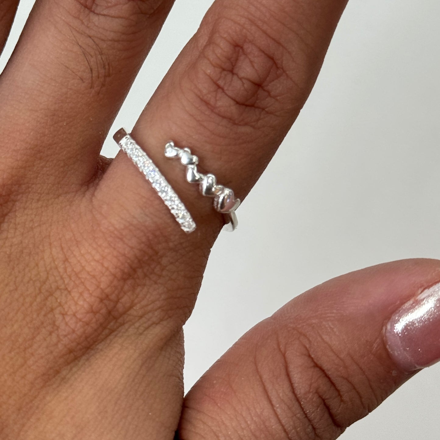 Anillo Corazón Ajustable