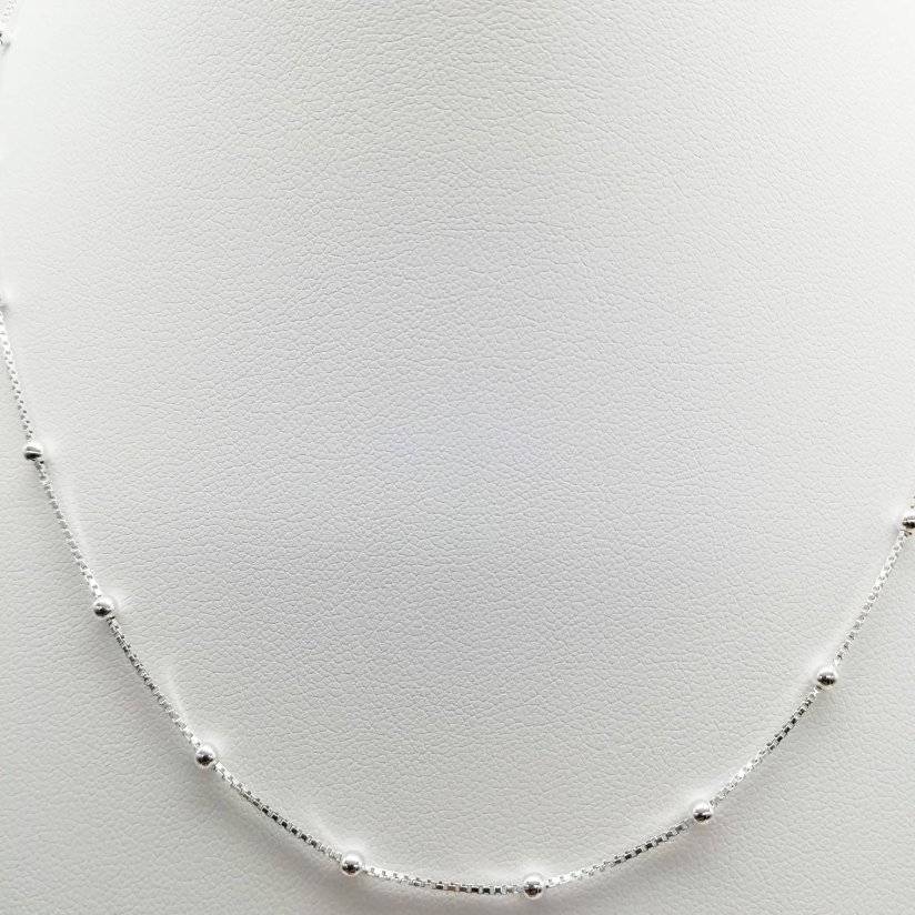 Pulsera Bolitas Con Hilo De Angel 2.5mm