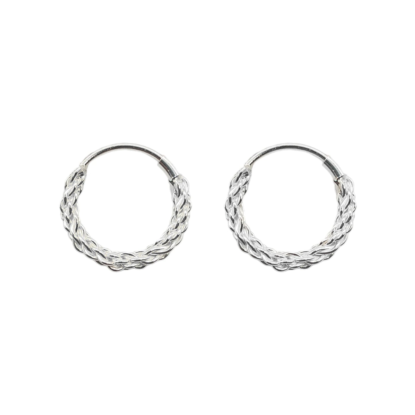 Argollas 12mm Entochadas