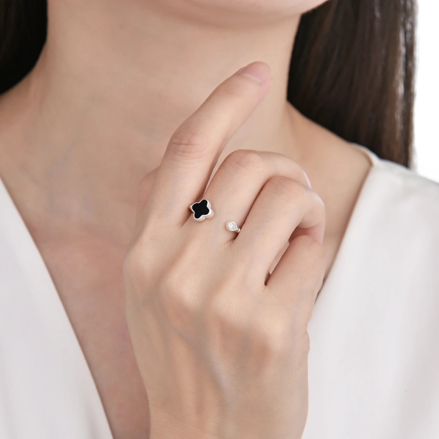 Anillo Ajustable Flor