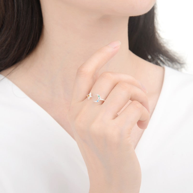 Anillo de Luna y Estrella