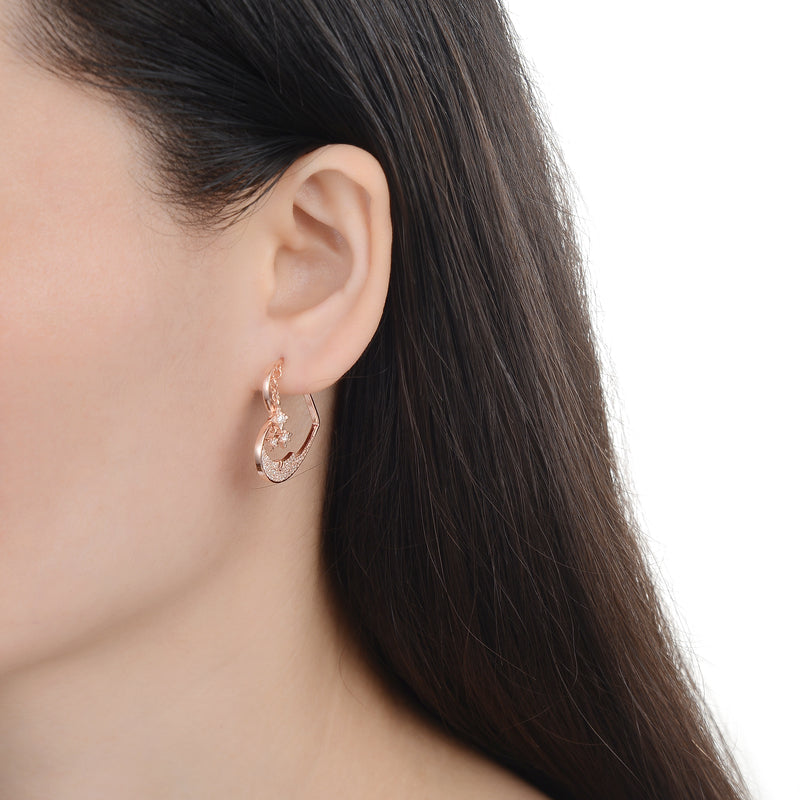 Aretes de Luna y Estrellas
