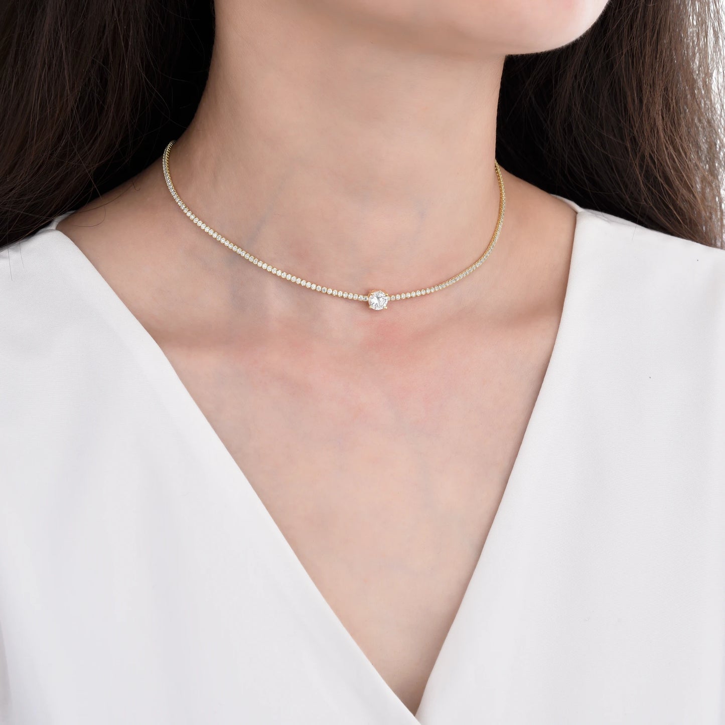 Choker Puntos De Luz