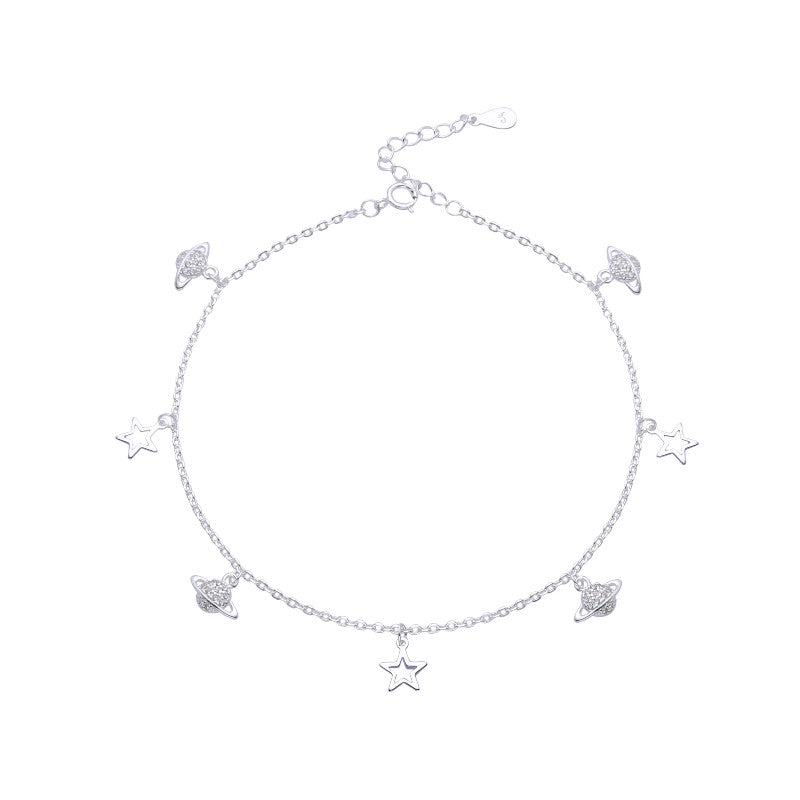 Pulsera de Saturno y Estrellas