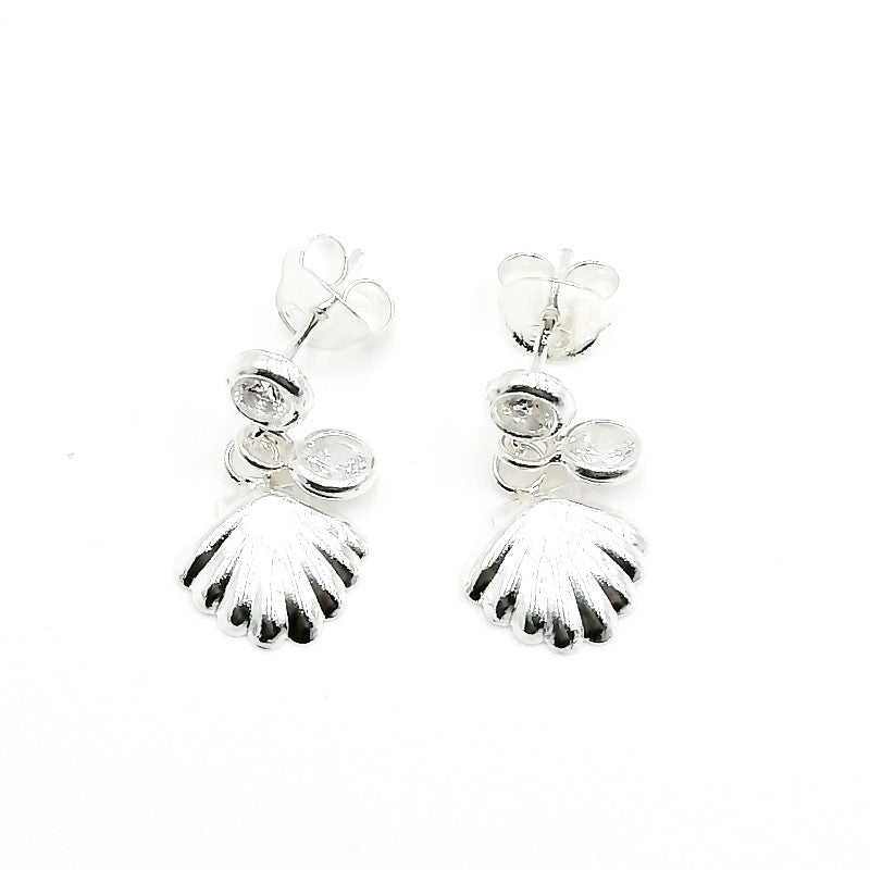 Aretes de Concha y Puntos de Luz