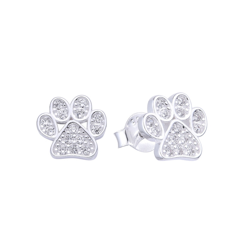 Aretes Huella De Perro