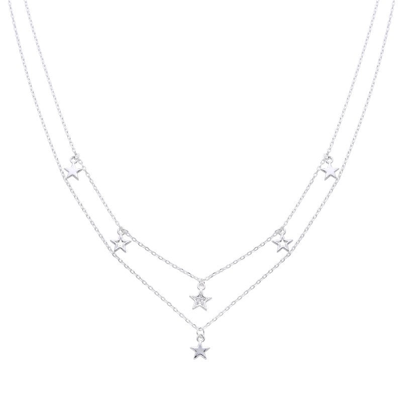 Gargantilla de Estrellas doble