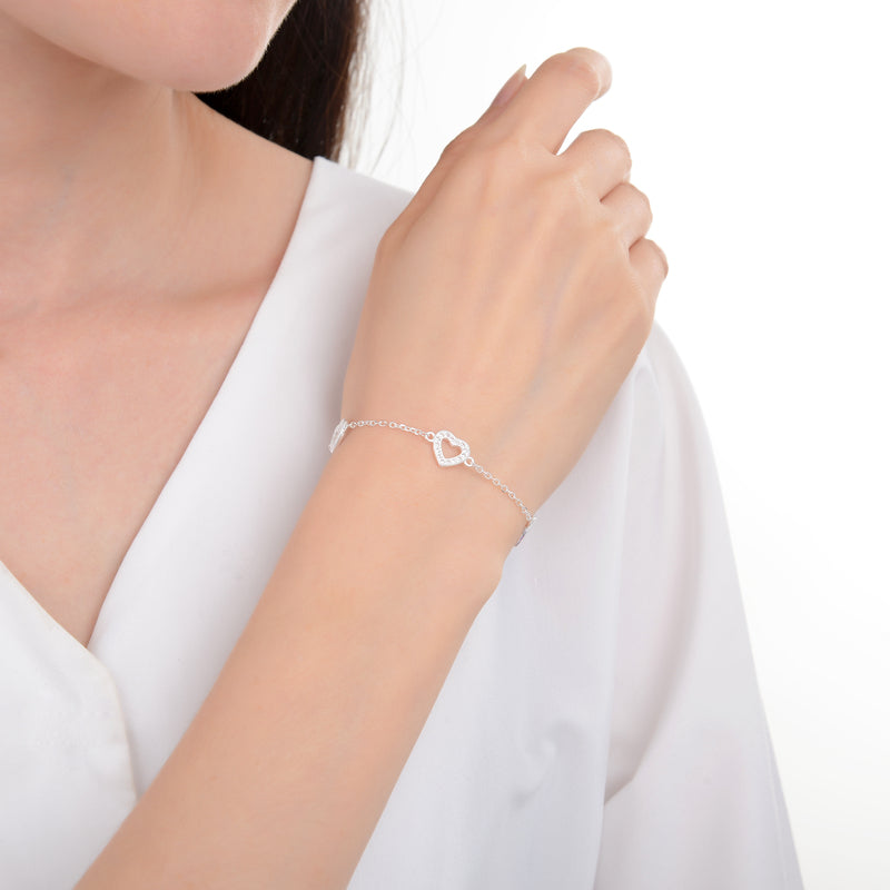 Pulsera de Corazones