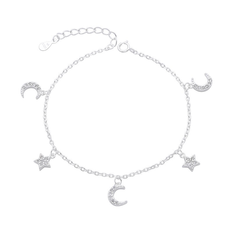 Pulsera de Lunas y Estrella