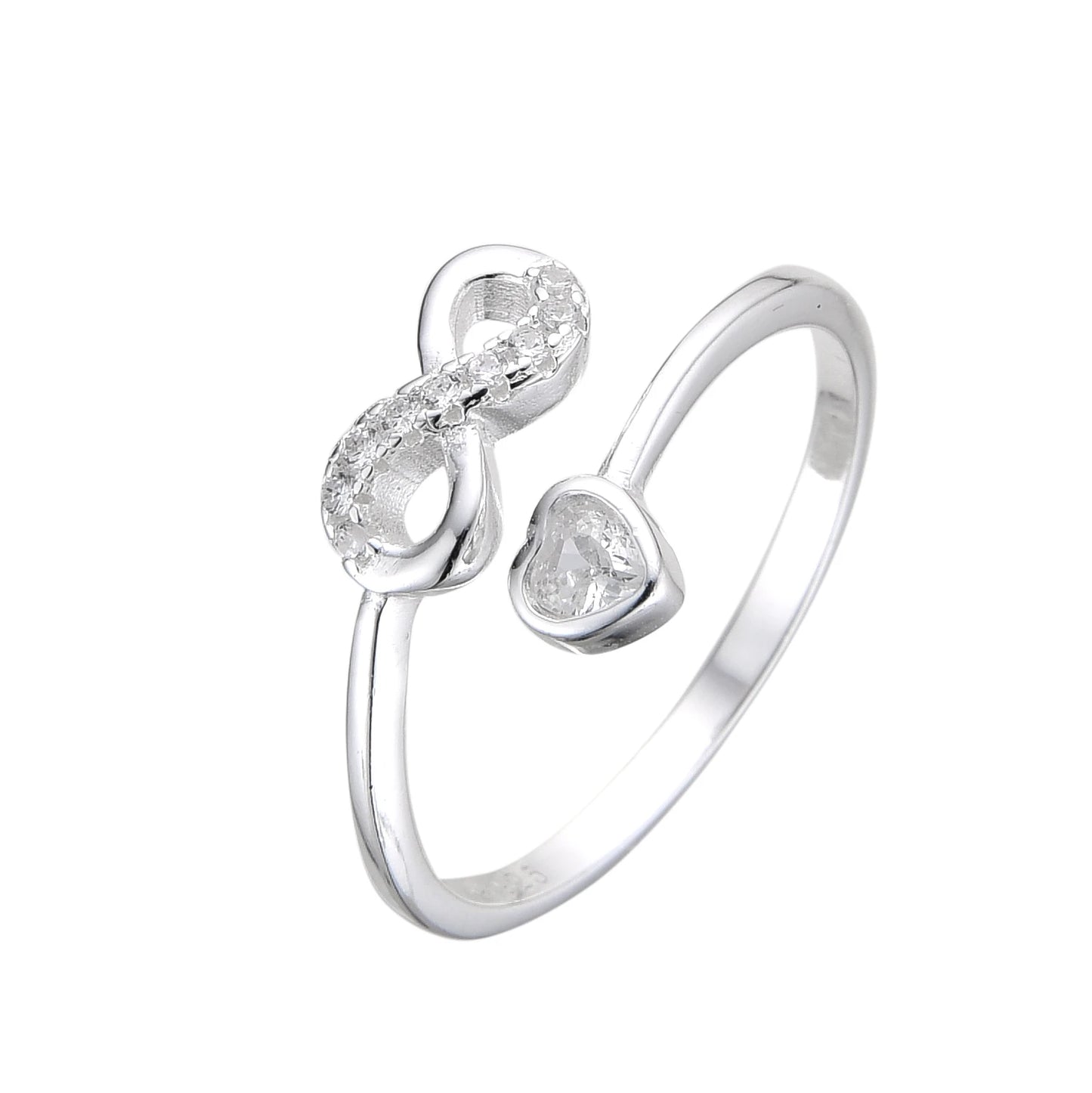 Anillo de Infinito y Corazón