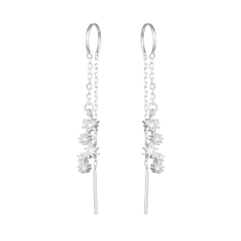Aretes de Estrellas Largos