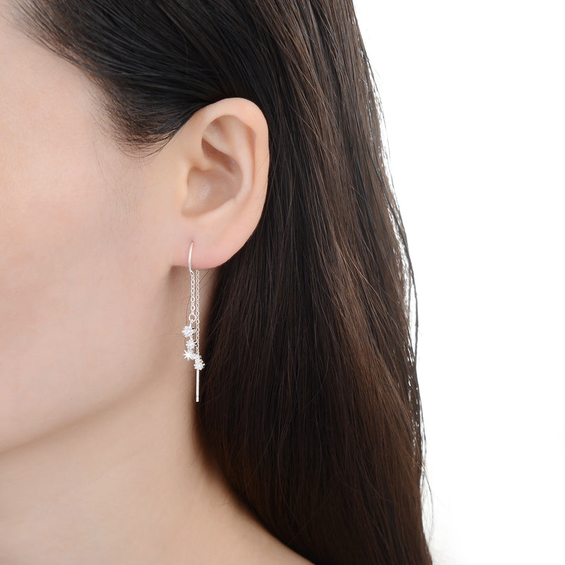 Aretes de Estrellas Largos