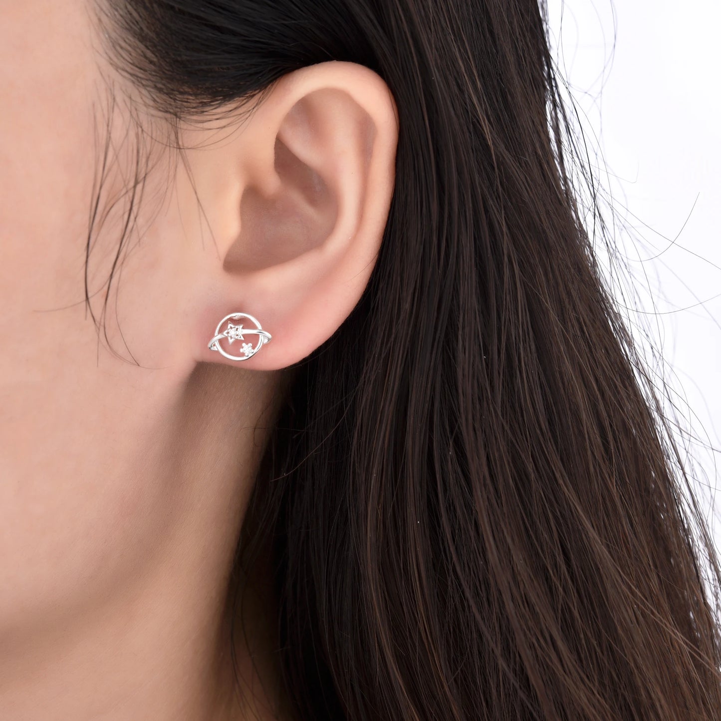 Aretes de Planeta y Estrella