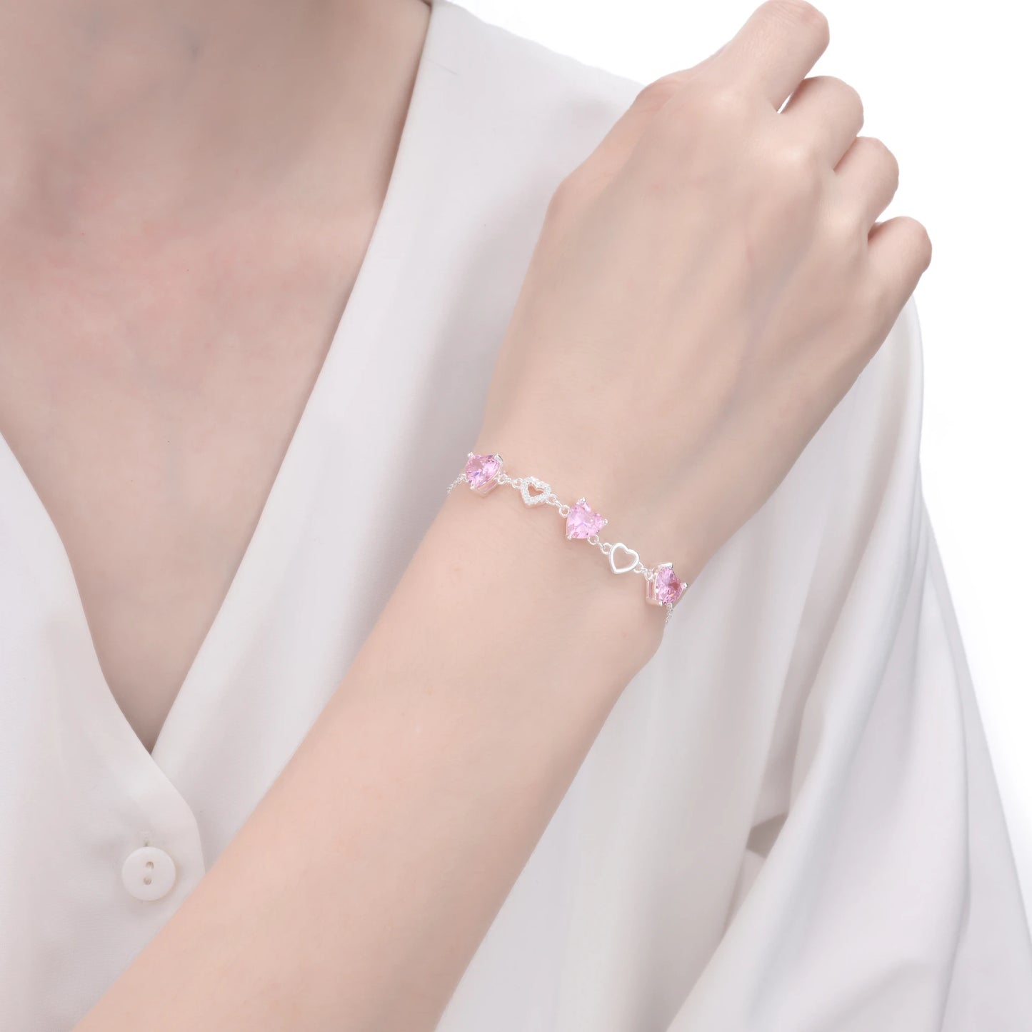 Pulsera de Corazones