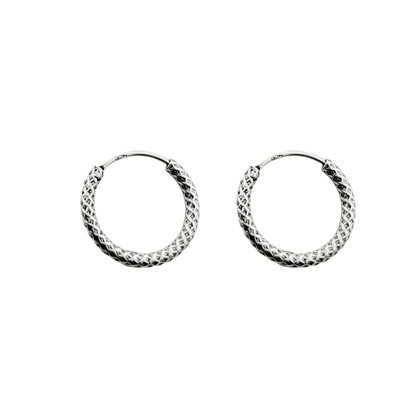 Argollas diamantadas