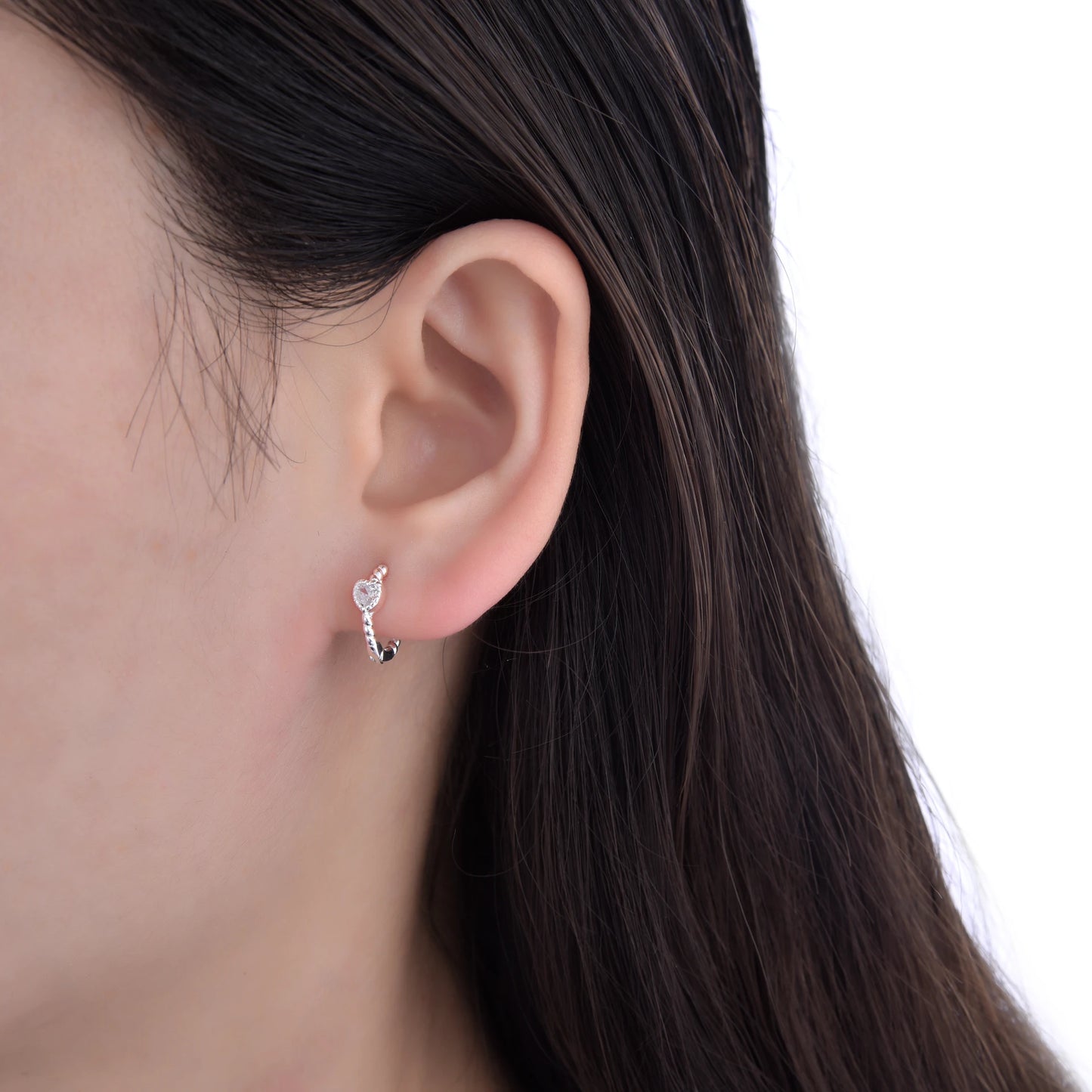 Huggies de Corazón 12mm