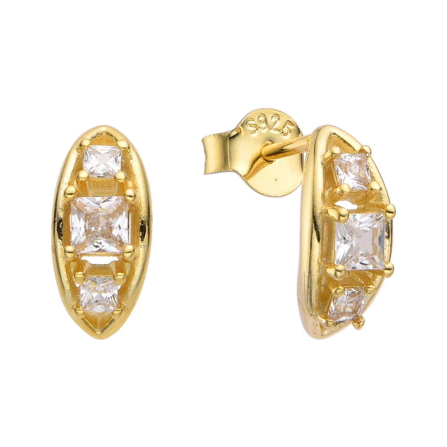 Aretes Gota Puntos de Luz