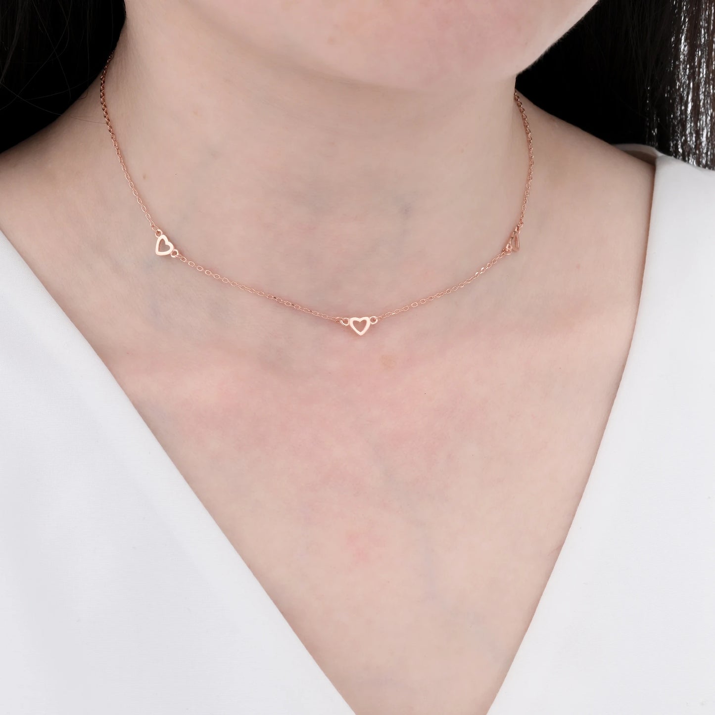 Choker de Corazones