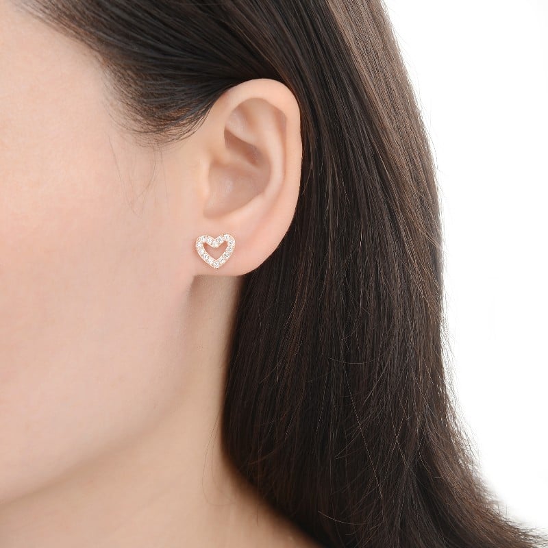 Aretes De Corazón