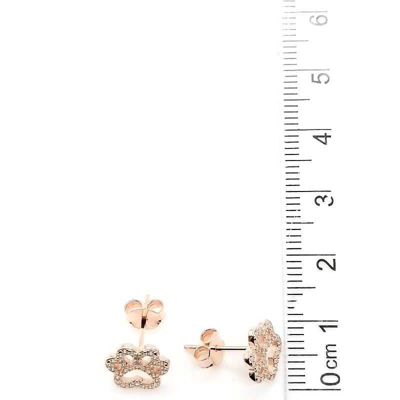 Aretes Huella De Perro