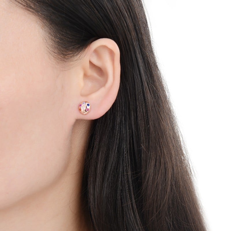 Aretes puntos de luz