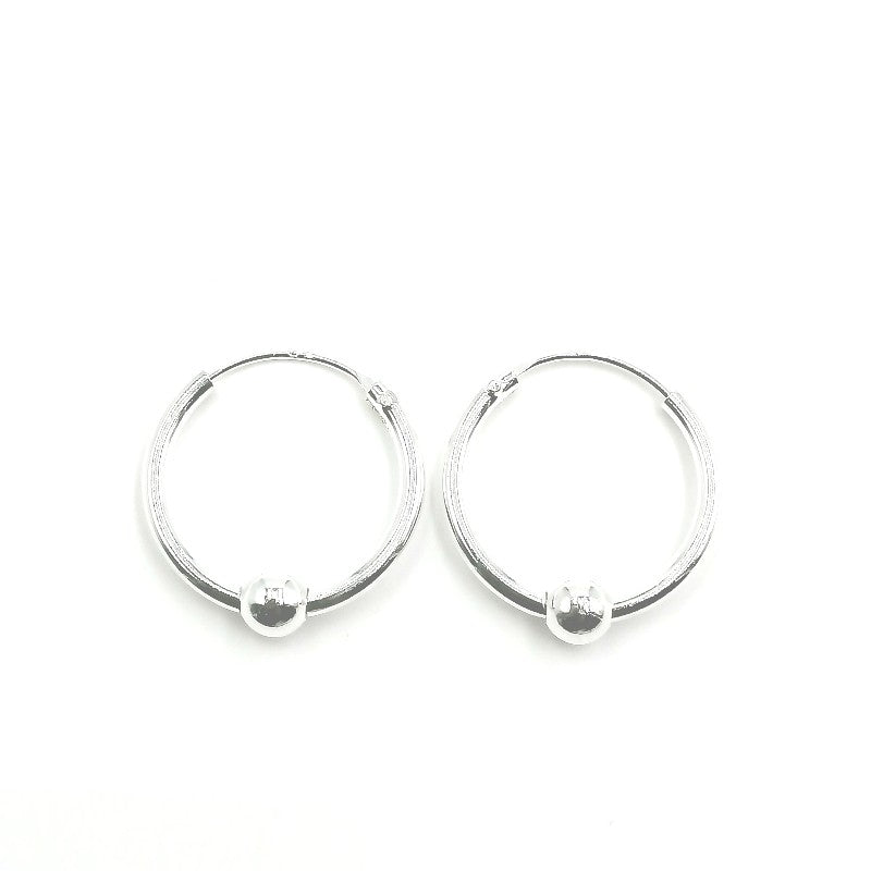 Argollas Con Bolitas 1.6