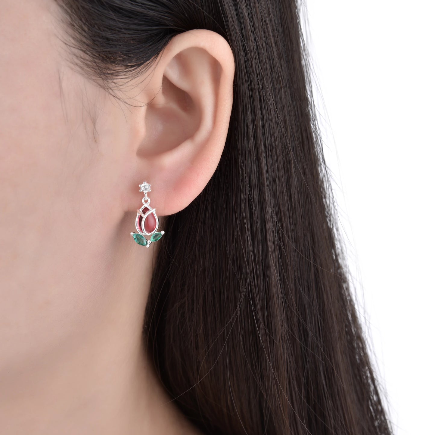 Aretes De Tulipán