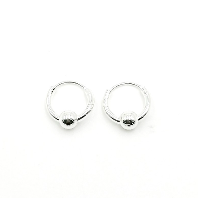 Argollas Con Bolita 1.5*10mm