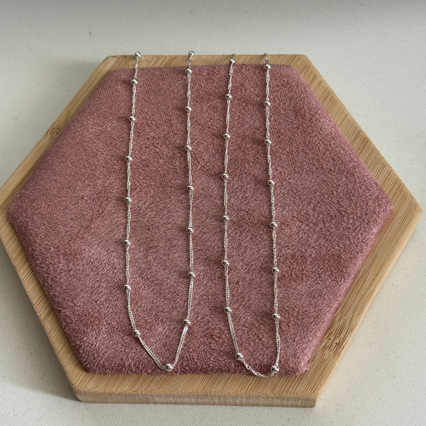 Cadena con Bolitas 3mm