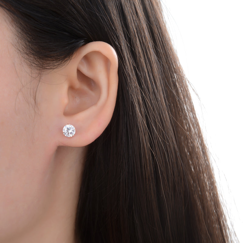 Aretes Punto De Luz 5mm