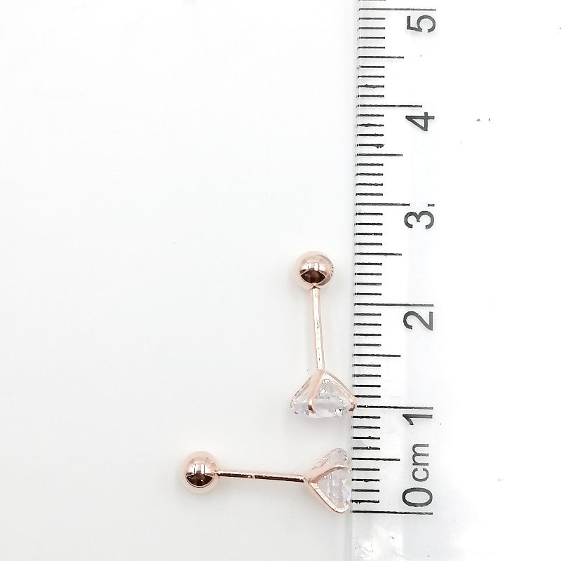 Aretes Punto De Luz 5mm