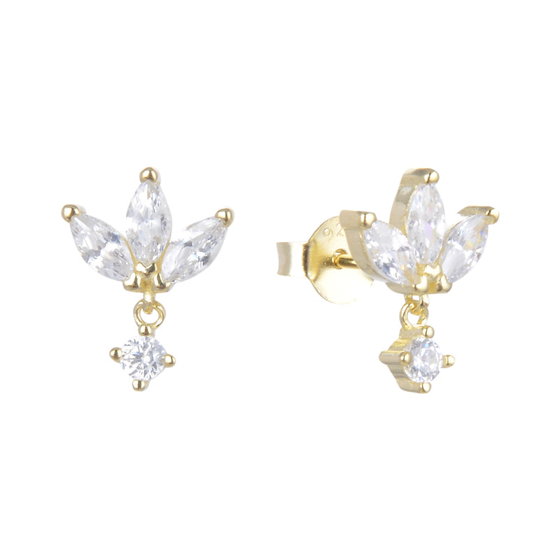Aretes Hojas
