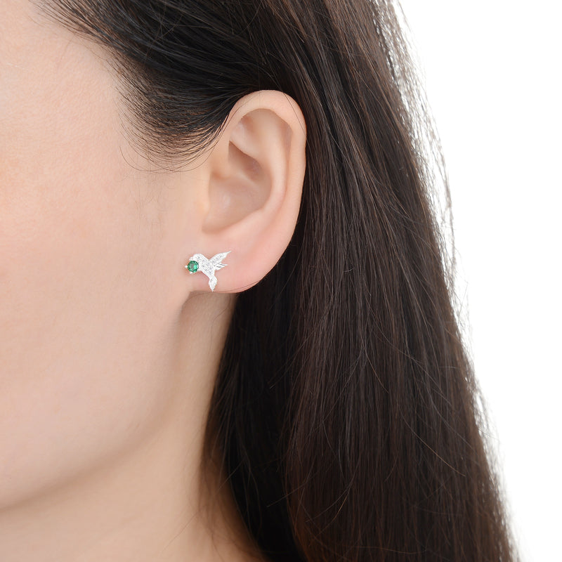 Aretes De Colibrí