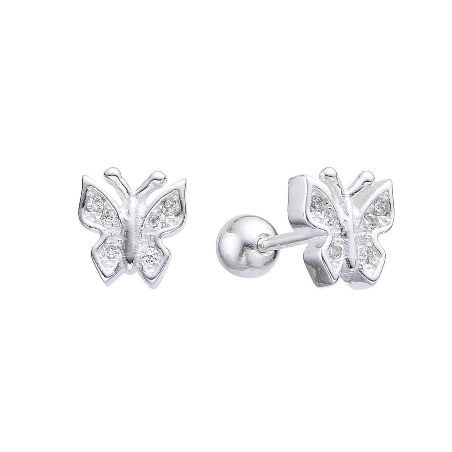 Aretes de Mariposa