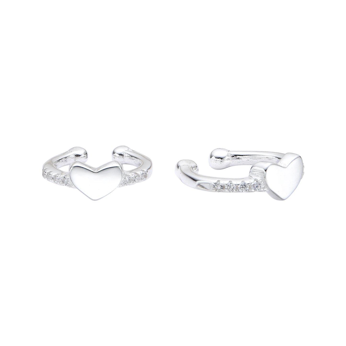 Ear Clips de Corazón