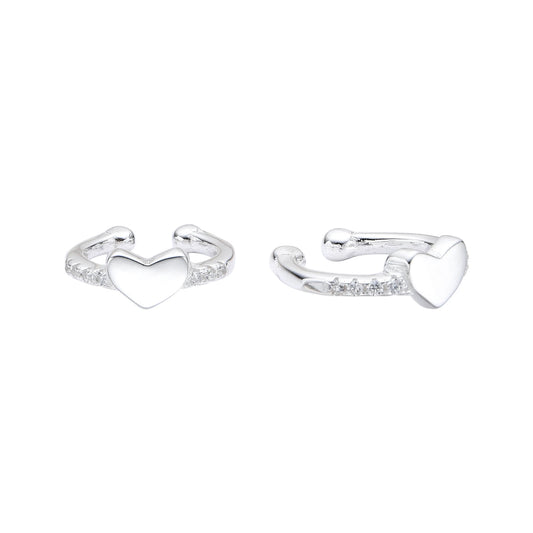 Ear Clips de Corazón
