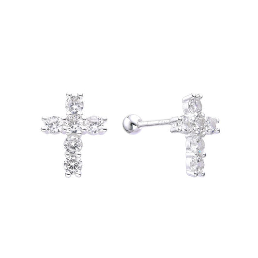 Aretes De Cruz