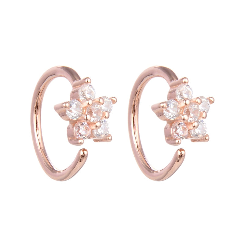 Ear Clips Flor