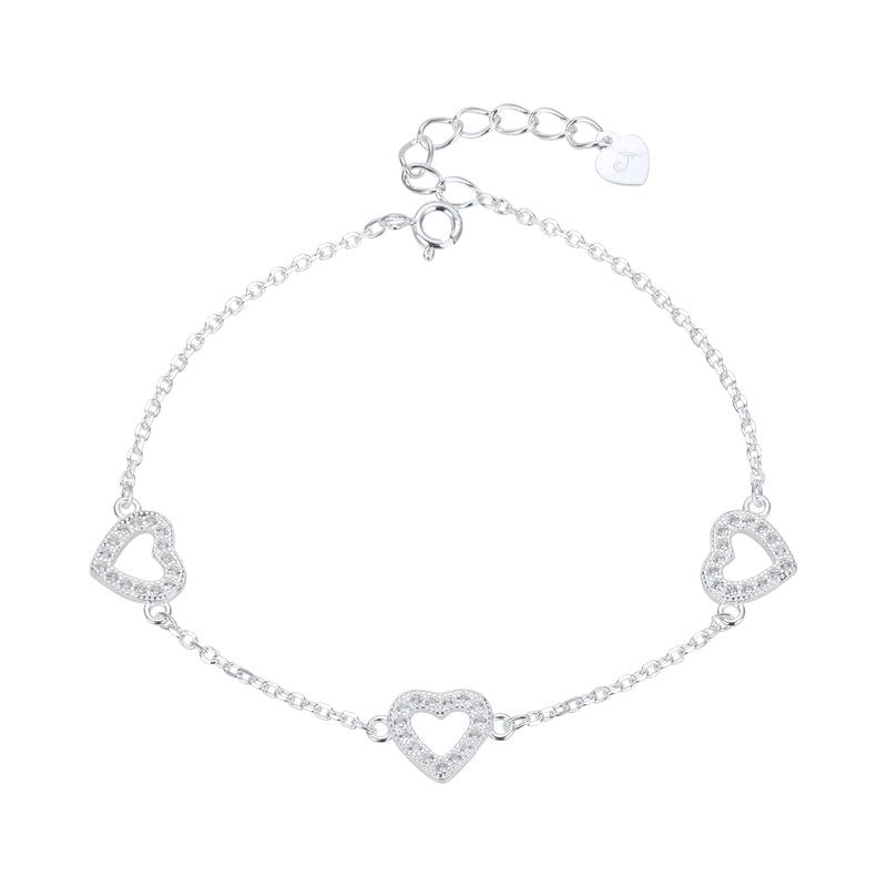 Pulsera de Corazones