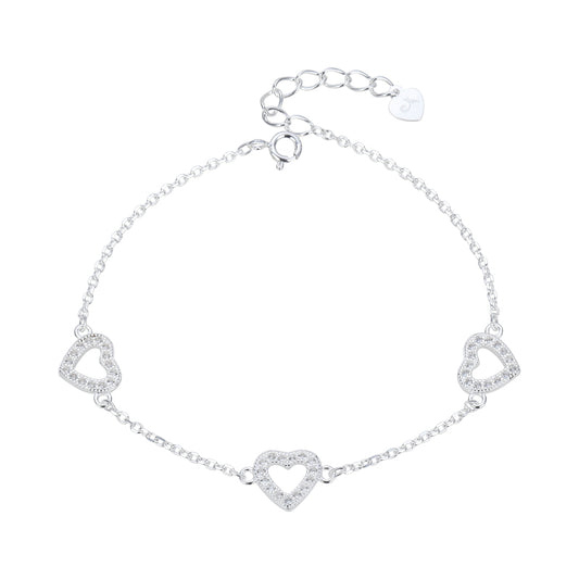 Pulsera de Corazones