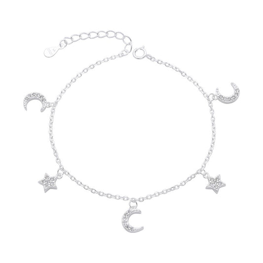 Pulsera de Lunas y Estrella