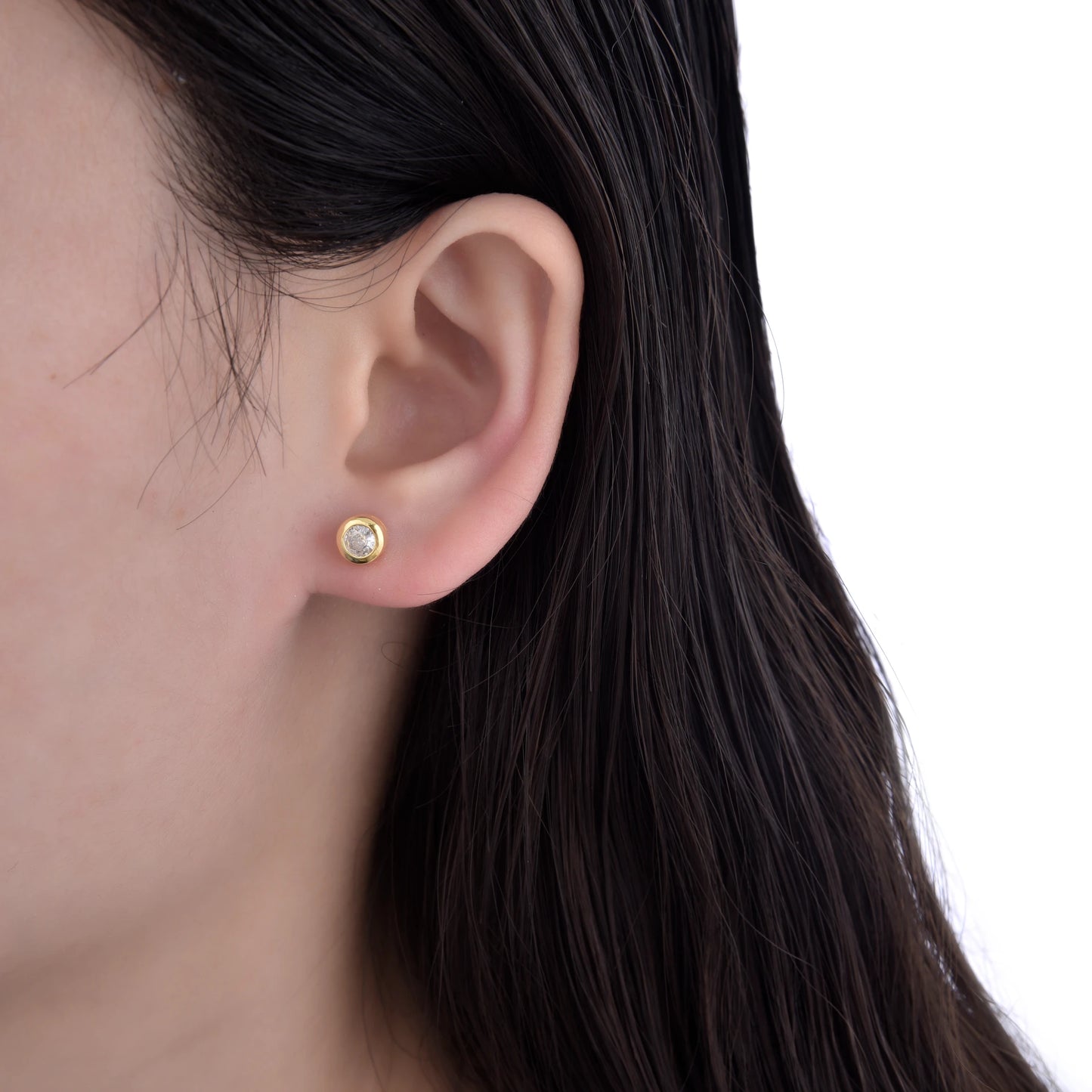 Aretes Punto De Luz 6mm