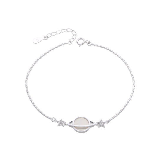 Pulsera de Saturno y Estrellas