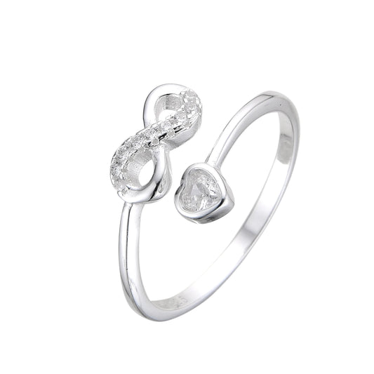 Anillo de Infinito y Corazón