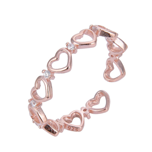 Anillo Corazones