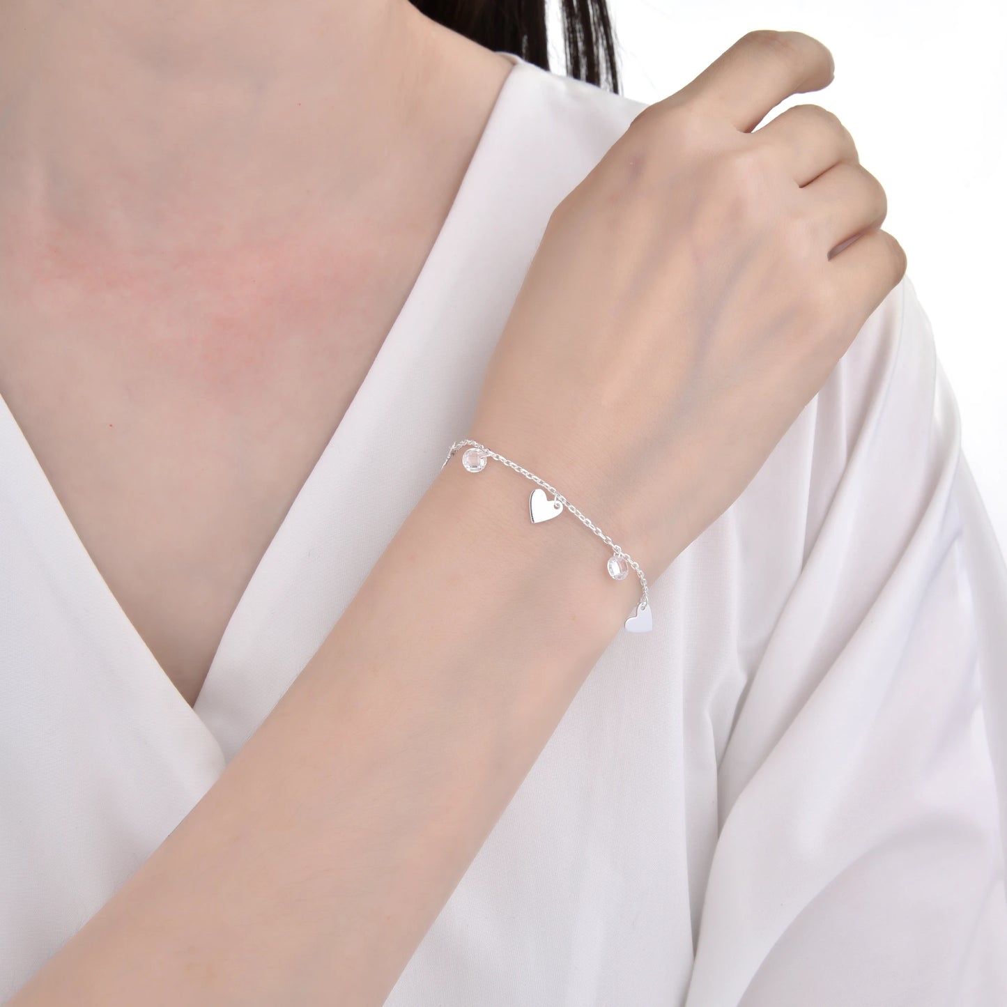 Pulsera de Corazones