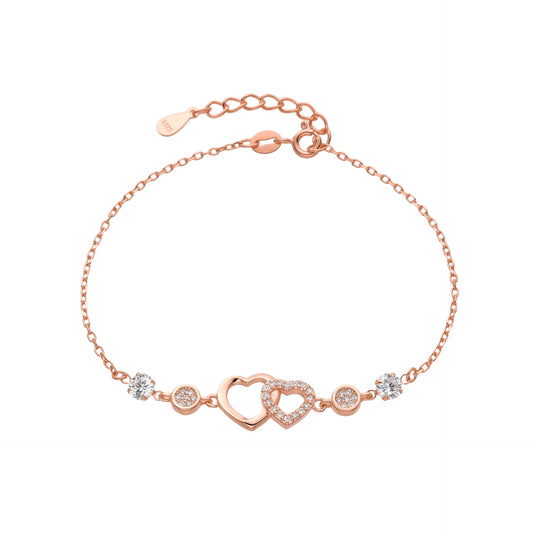 Pulsera de Corazón y Puntos de Luz