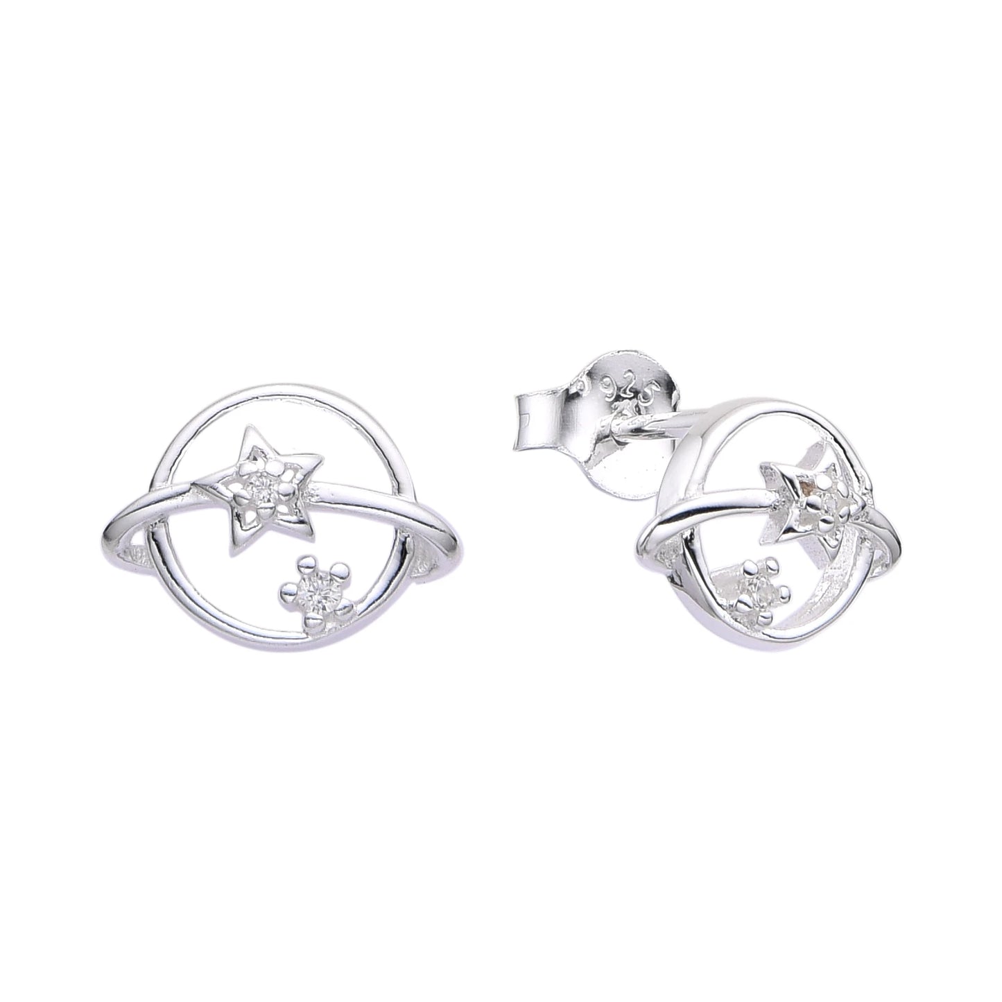 Aretes de Planeta y Estrella