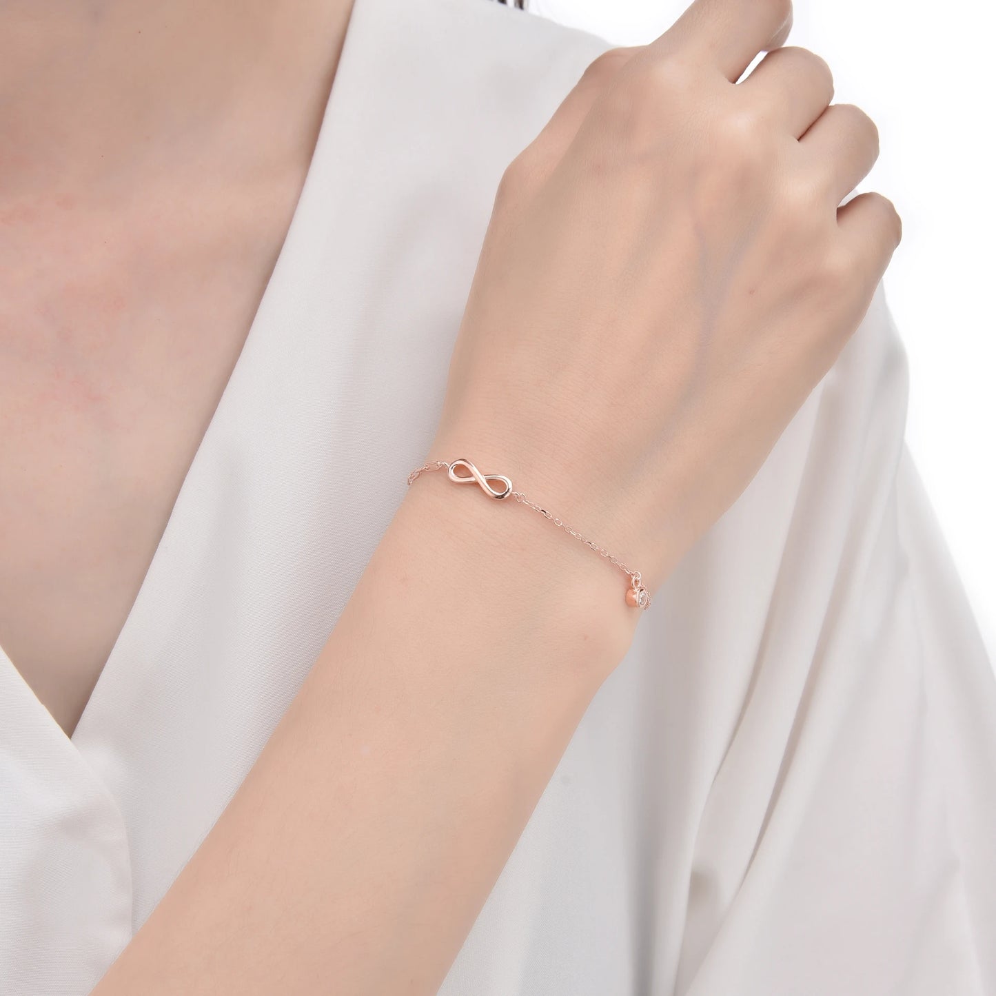 Pulsera de Infinito y Puntos de Luz