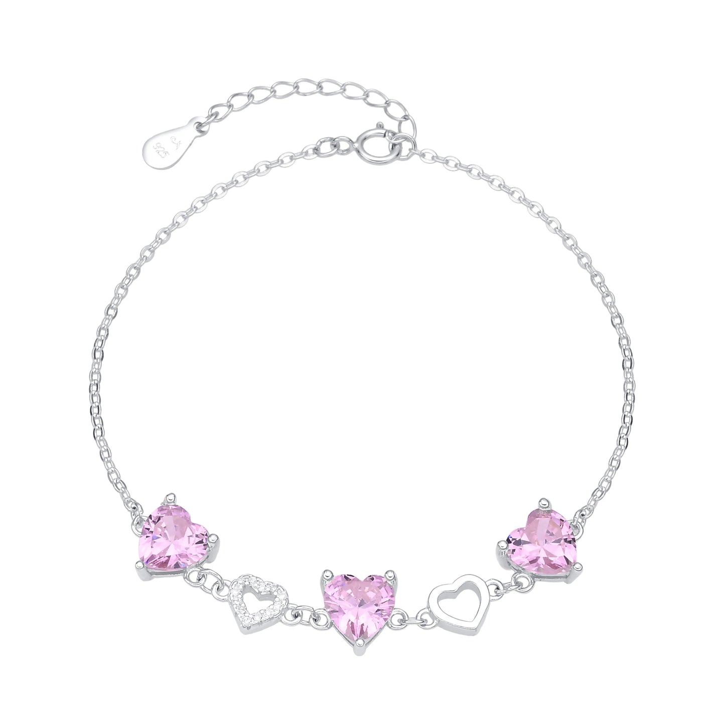 Pulsera de Corazones